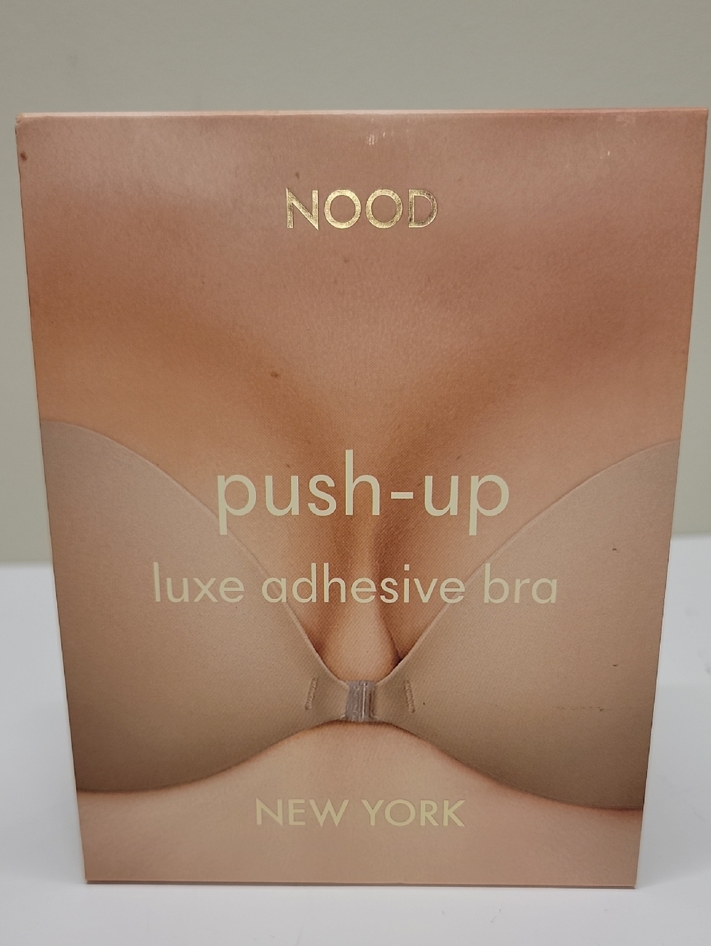 NOOD Push-Up Luxe Adhesive Bra - Soft Tan New In Box